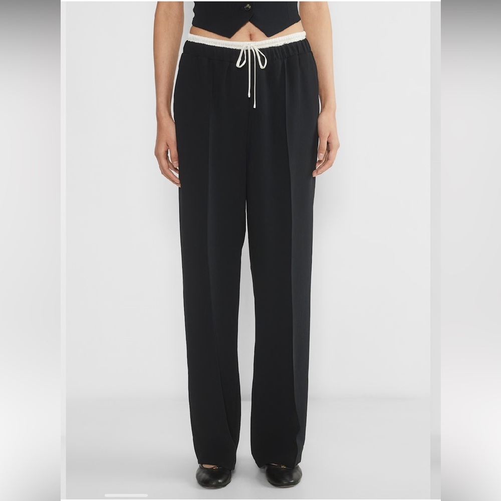 Wilfred Black and Cream Trousers